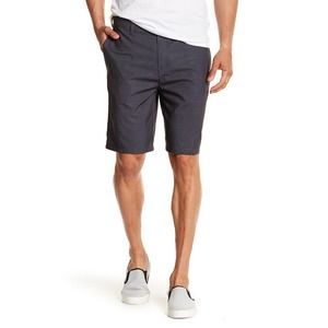Hurley Men’s Liberty Check 20.5" Walk Shorts - Black